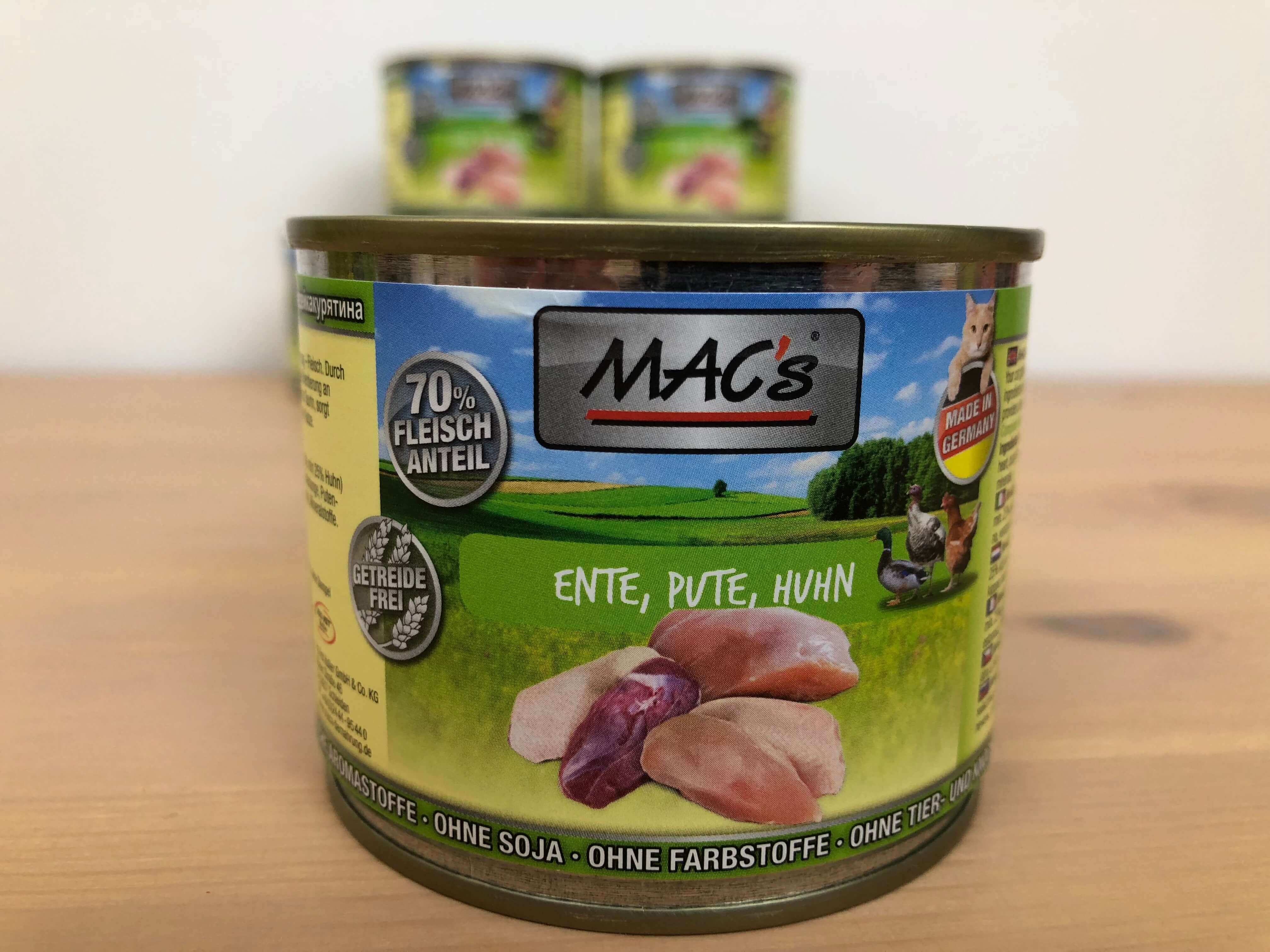Macs Katzenfutter Logo